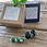 Miniatura: ciondolo su coccu verde