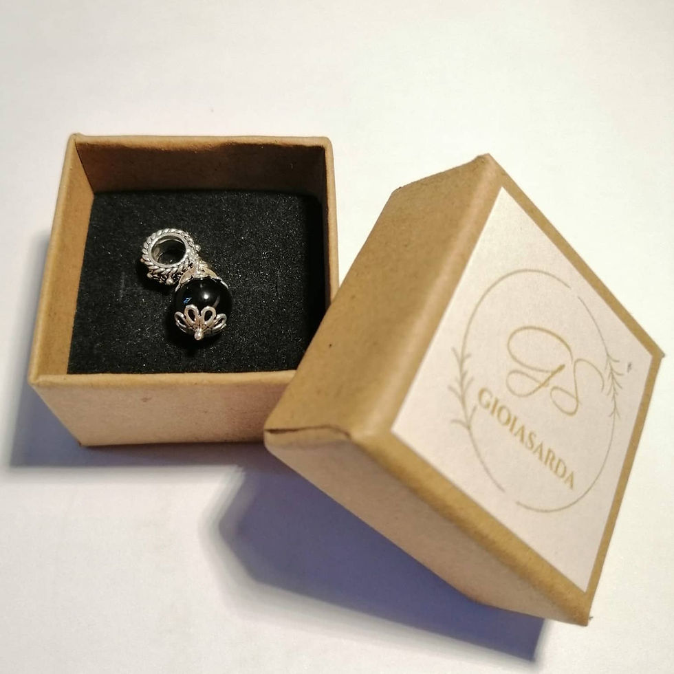 Miniatura: charm sardi argento 