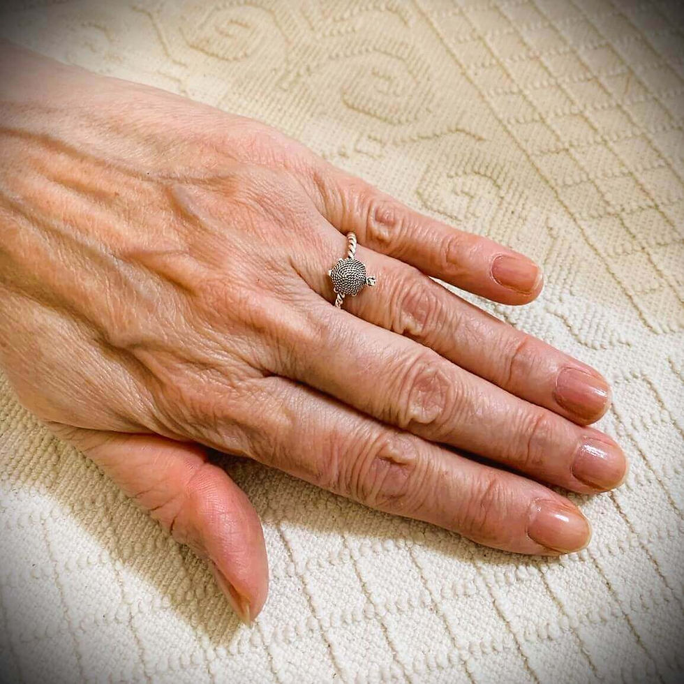 treccia sarda in argento