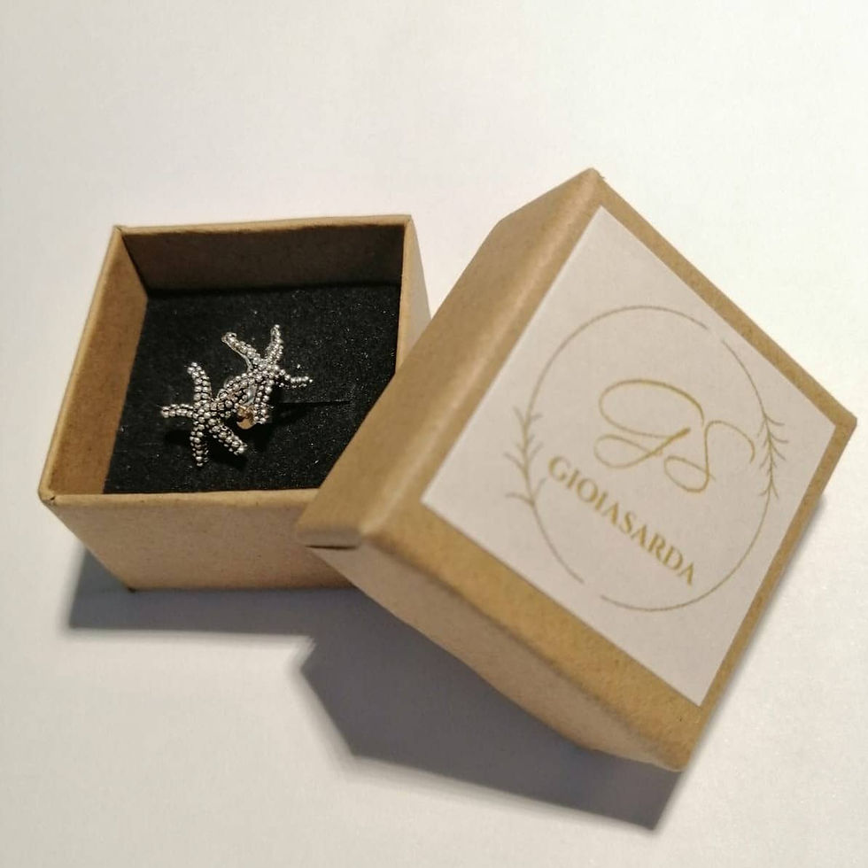 Miniatura: orecchini sardi argento