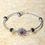Miniaturbild: bracciale sardo argento e granato girasole