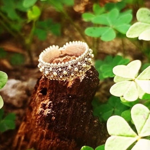 anello sardo argento modello the queen