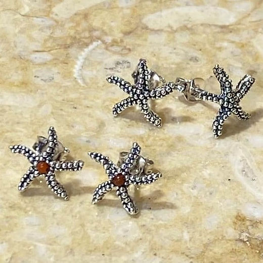 Orecchini a stelo a forma di stella marina rosa per donne e ragazze, in argento sterling oro rosa carina stella di cristallo piccola cartilagine delicato oceano spiaggia festa vacanza gioielli regali Orecchini a stelo a forma di stella marina rosa per donne e ragazze, in argento sterling oro rosa carina stella di cristallo piccola cartilagine delicato oceano spiaggia festa vacanza gioielli regali