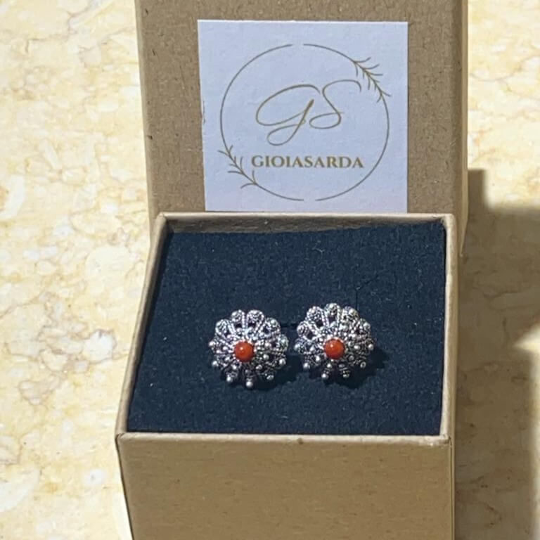 orecchini argento in filigrana