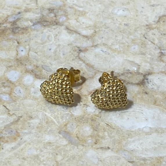 Miniatura: orecchini sardi argento cuore