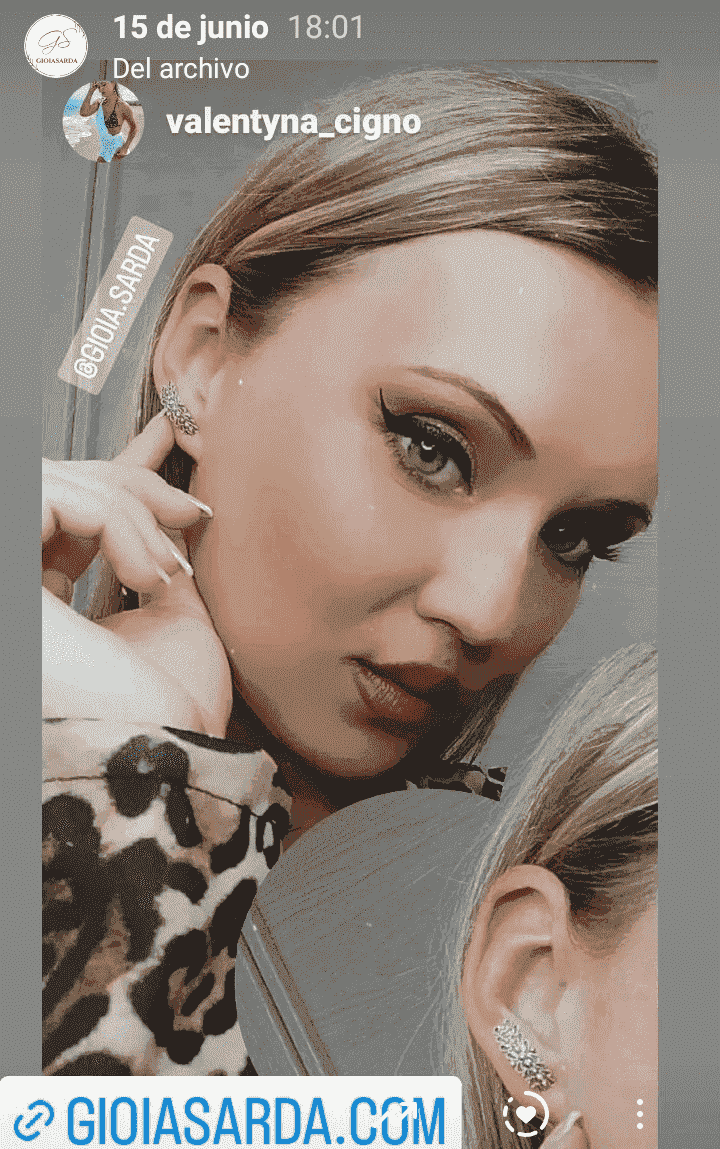 gioielli sardi argento - influencer orecchini Saetta