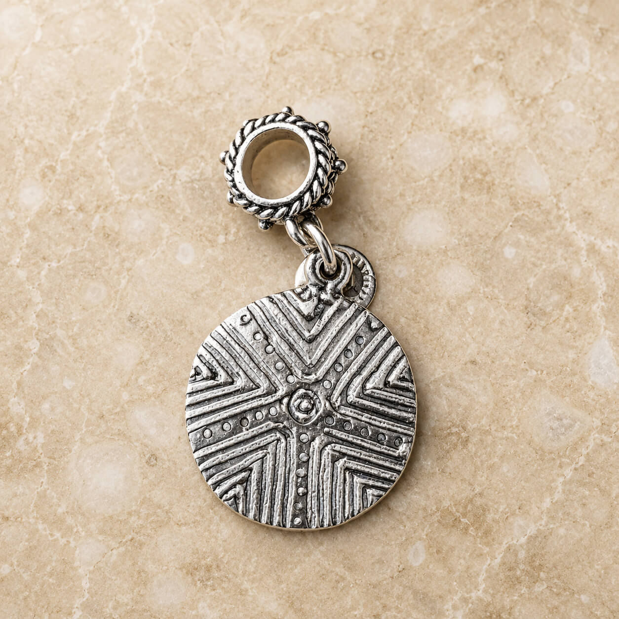 Charm Pulsera Artesanal de Plata de Cerdeña - SCUDO