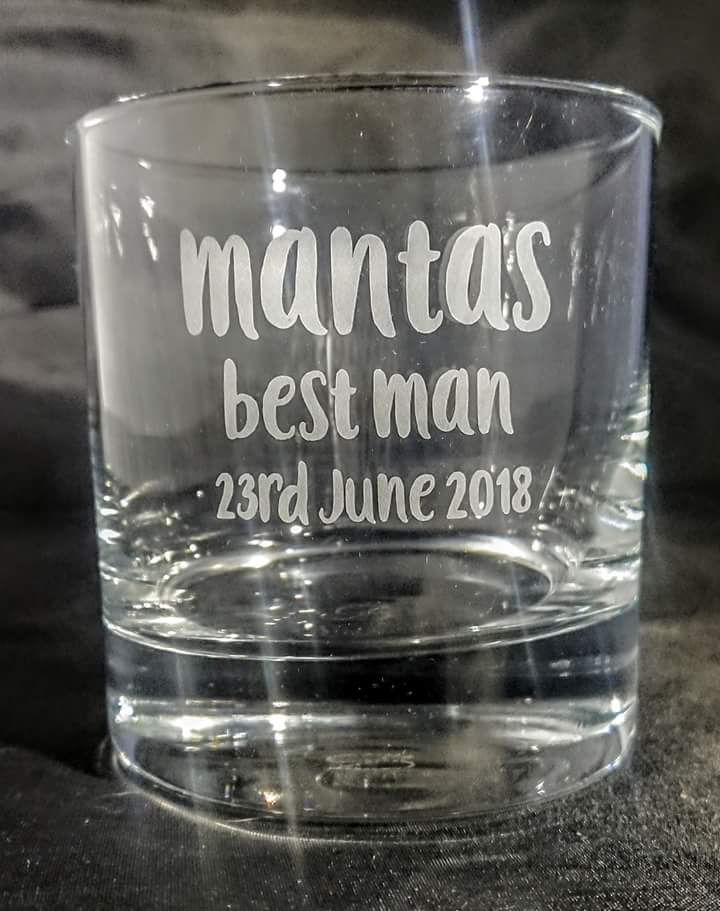 Best Man Glass