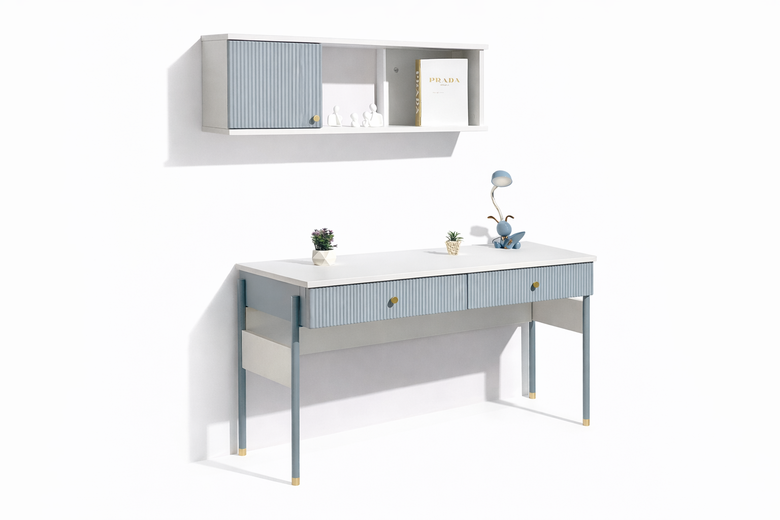 Flora Çalışma Masası & Ünitesi - % 100 MDF