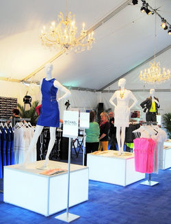 Charleston Fashion Week / Belk tent