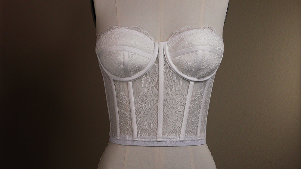 Sewing a Bustier Corset DIY #1 Pattern and cutting sewing-a-bustier-corset-diy-1-pattern-and-cutting