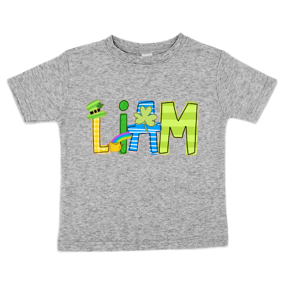 Thumbnail: St. Patricks Day Name Tee Personalized