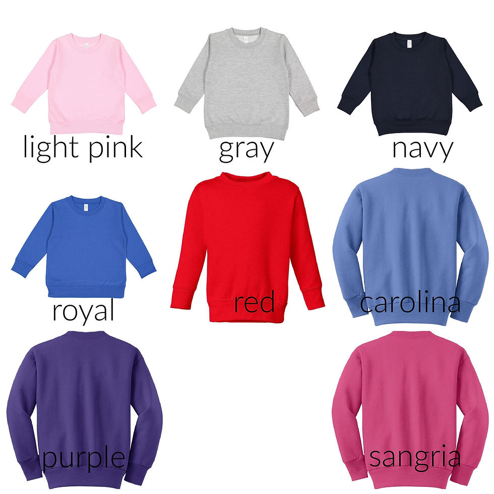 Thumbnail: Felt Lettered Personalized Sweatshirt
