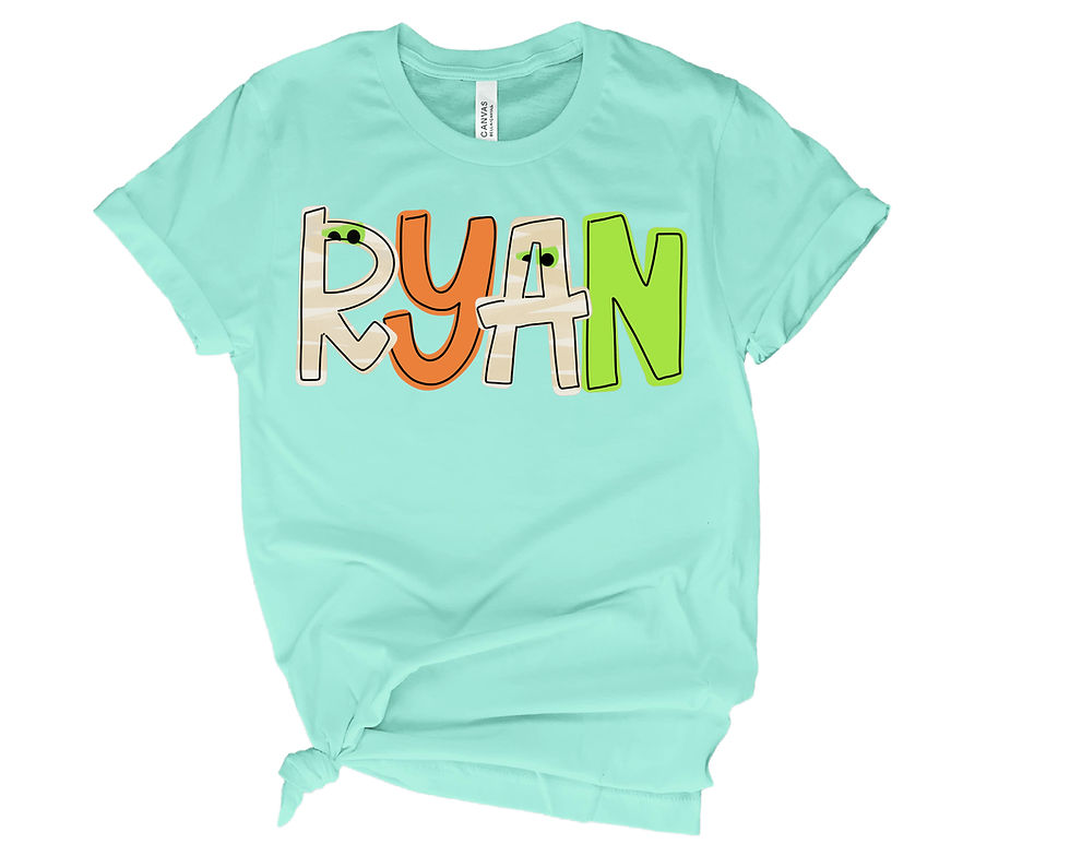 Thumbnail: Halloween Name Tees