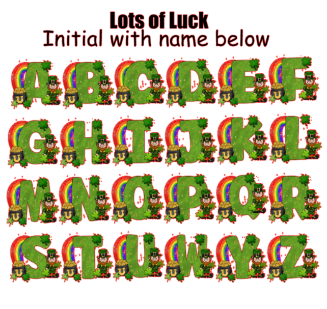 Thumbnail: St. Patrick's Day Name Tees