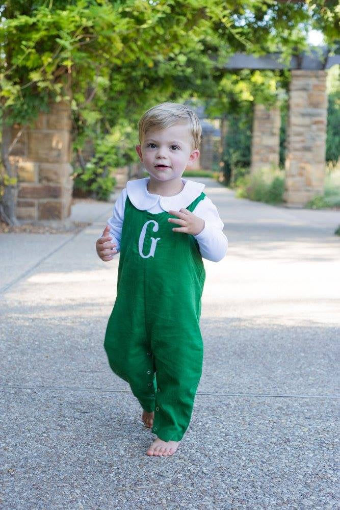 Thumbnail: Boys Corduroy Longalls Monogramed