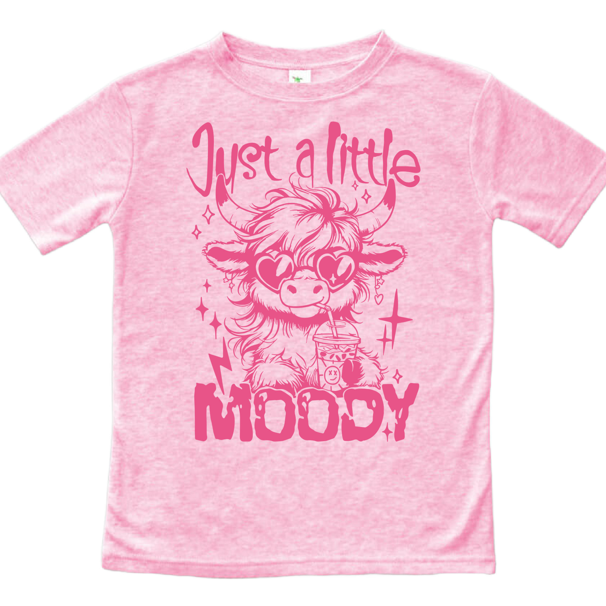 Moody Highland Cow - Everyday Tee