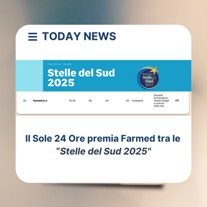Immagine della posizione di Farmed nella classifica redatta dal sole 24 ore