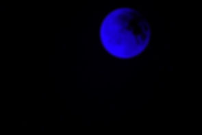 Blue Moon in the sky