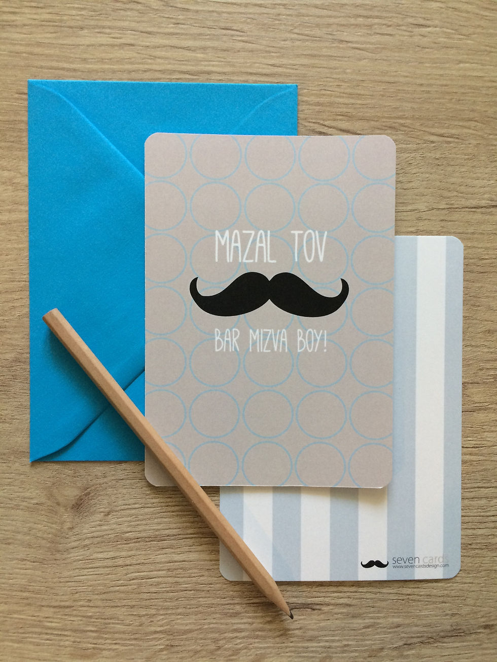 Miniaturbild: wholesale - mazal tov bar mizva boy! / postcard