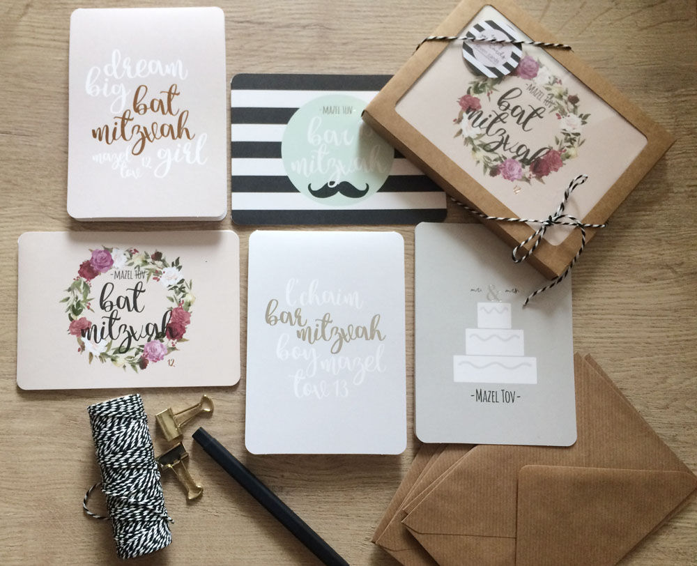 Wholesale - Bar/Bat Mitzvah & Wedding - Mixed Pack (5 pcs)