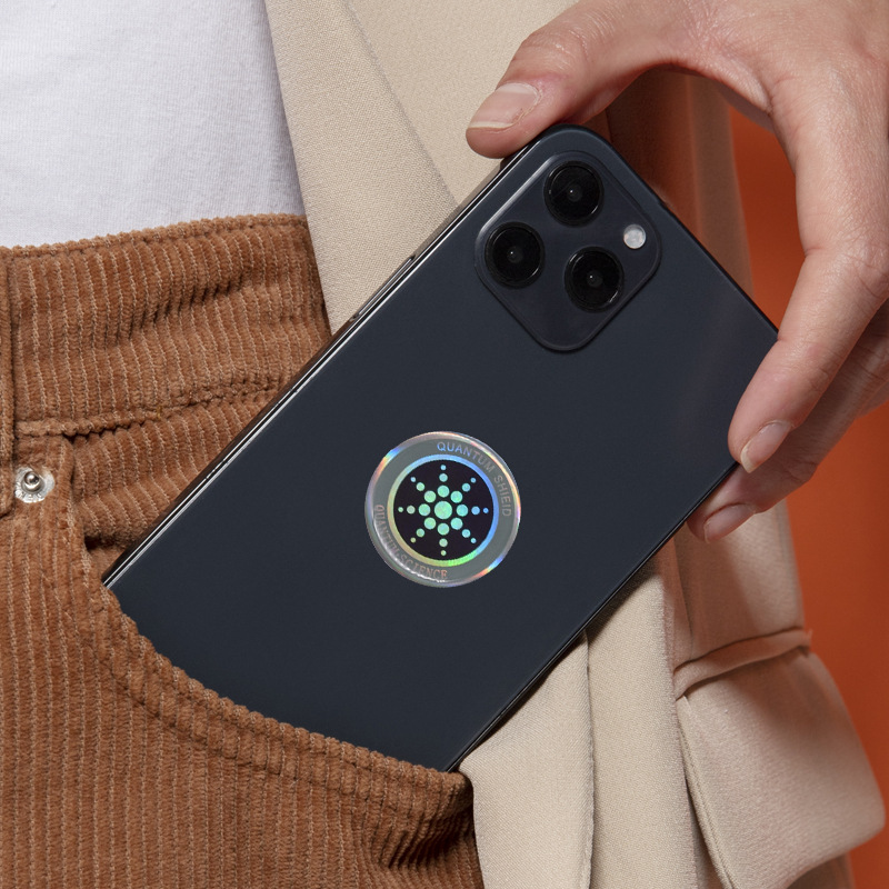 Thumbnail: Quantum Anti Radiation Shield 5G EMF Protection - Phones Laptops - 12 Stickers