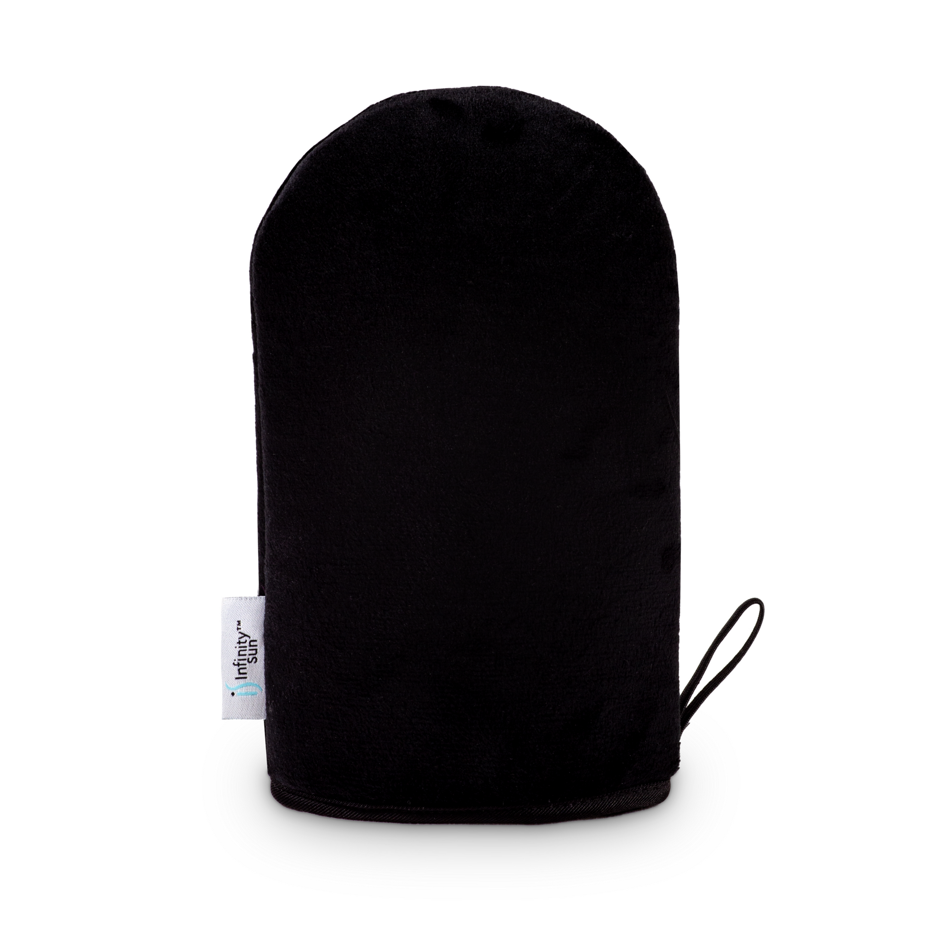 Black finishing powder mitt
