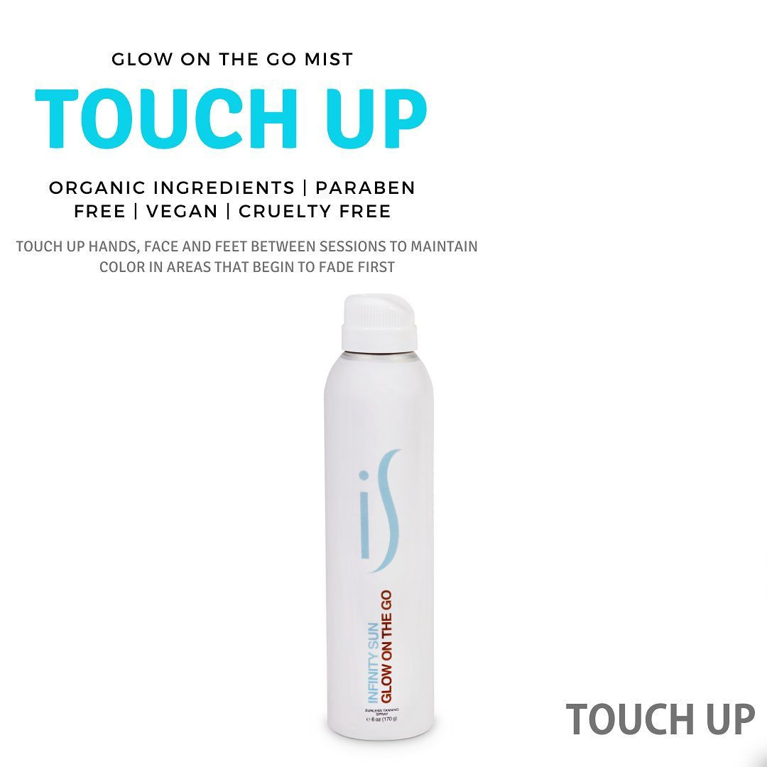 Glow On The Go Mist Touch Up spray bottle
