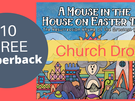 COMPLETED: Giveaway #4 - Church Drop of 10 Easter Children's Books