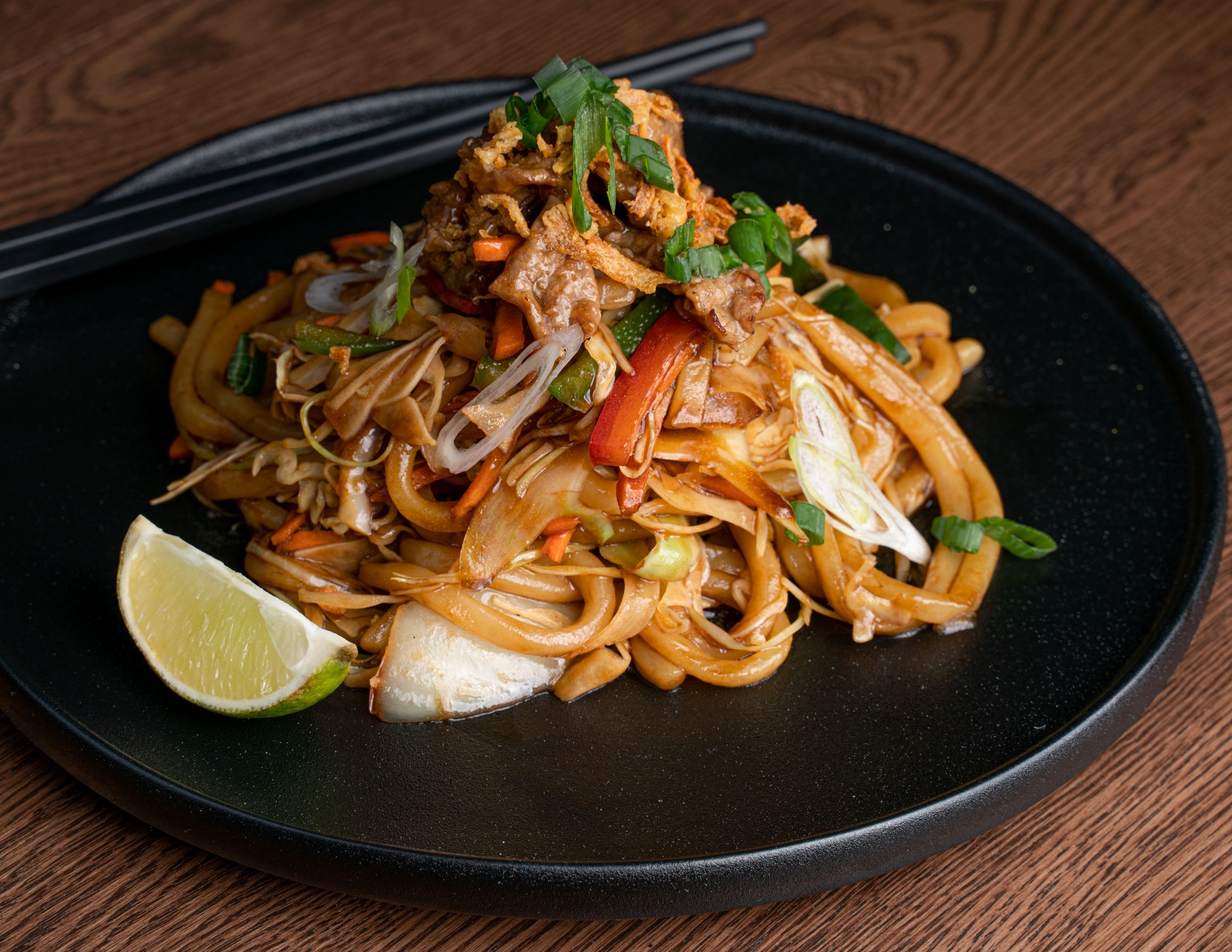 Arranged Food and Objects