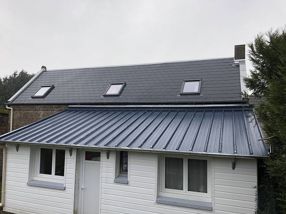 toiture bac acier AD rénovation