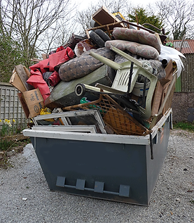 benne pour débarras maison