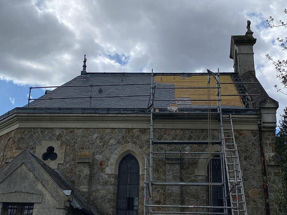 toiture église Béaur en cours 3 - Copie