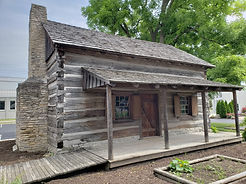 Hancock Historical Museum Crawford Log House