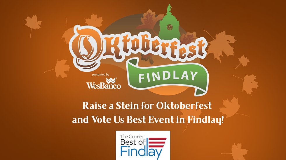 Vote for Oktoberfest as Findlay's Best Event!