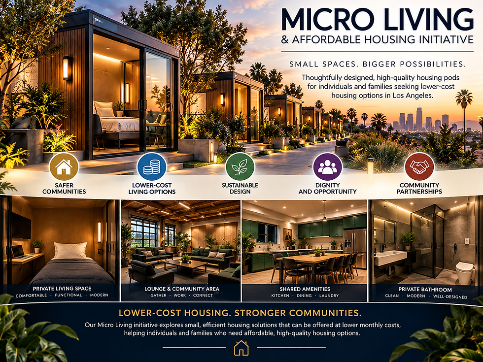 Micro Living Housing Solutions for Affordable Dignified Community Living
