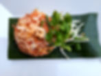 Pink Pad Thai with egg and herbs