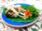 Marinated grilled fish with lemongrass