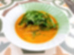 Yellow curry with wild pepper leaves