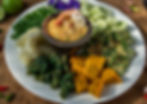 Nam prik with walted eggs and prawns