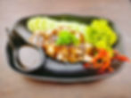Pork tenderloin in black pepper sauce