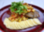 Sweet and sour fish with pineapple