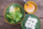 ★ Red curry with minced fish, rice noodles and herbs