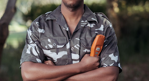 Security guards using Sefeko Guard monitoring devices