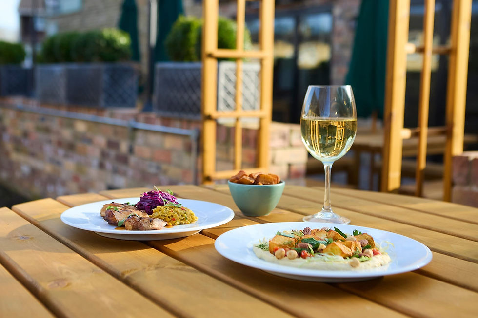 Sea Views and Sunny Terraces: Northumberland's Outdoor Dining Guide