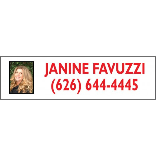 Customizable Car Rider Sign Custom Sign Rider 8X36