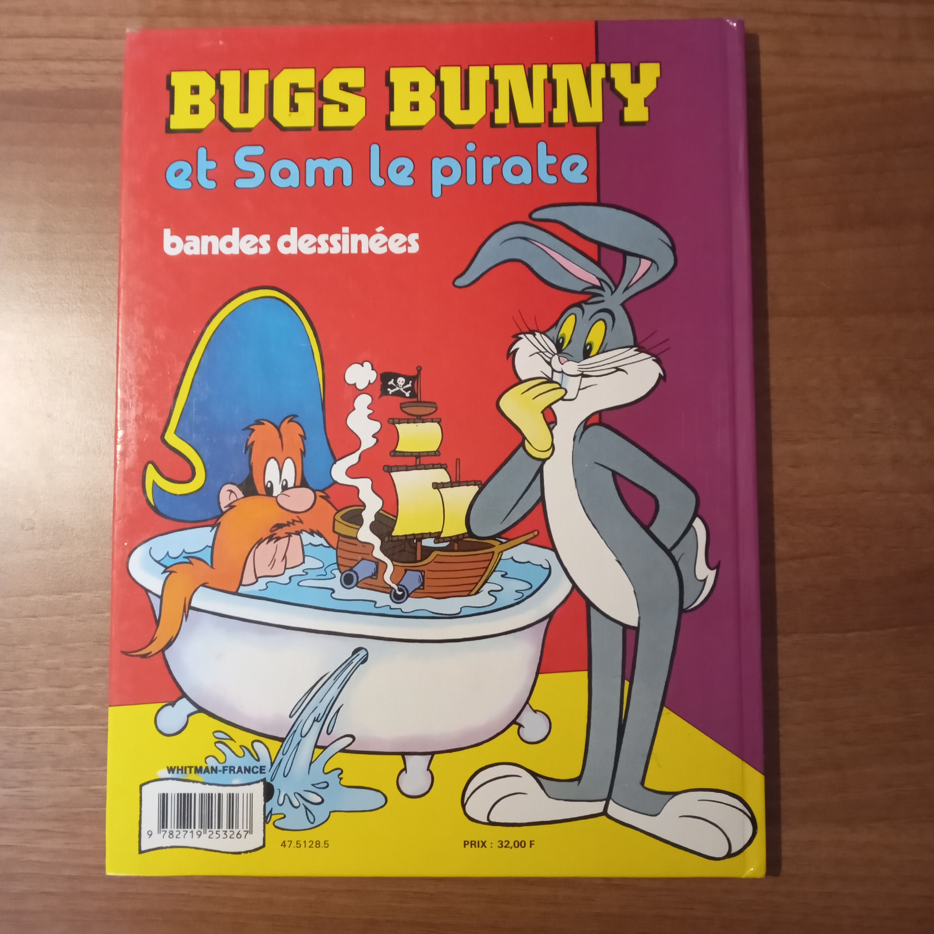 Bugs Bunny et Sam le pirate Dépot légal :04/1985