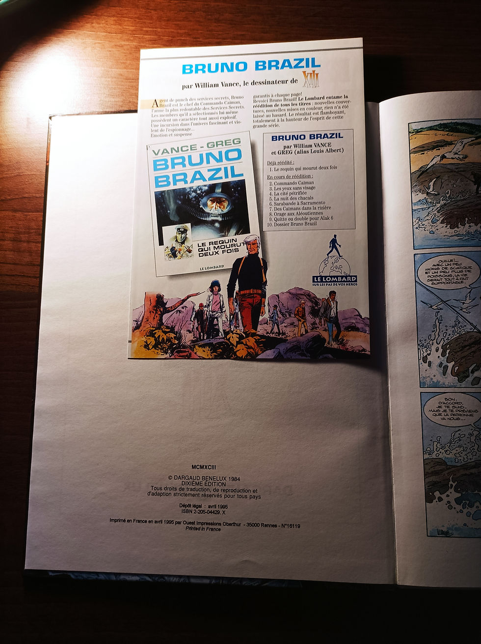 Miniature : XIII Bande dessinée Le jour du soleil noir 1995