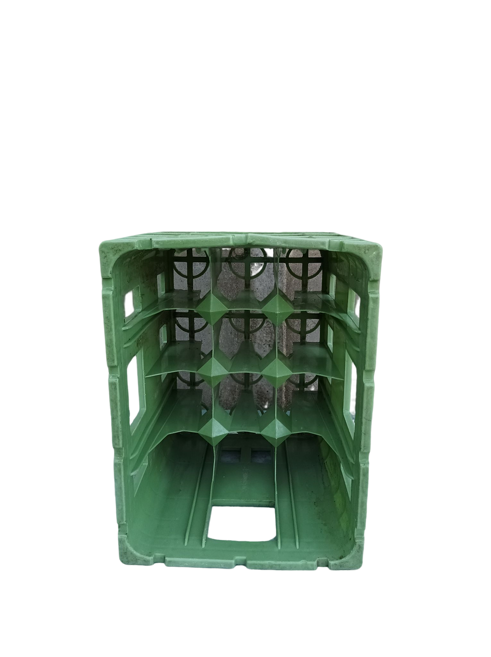 Miniature : Casier 12 bouteilles vert clair sans marque
