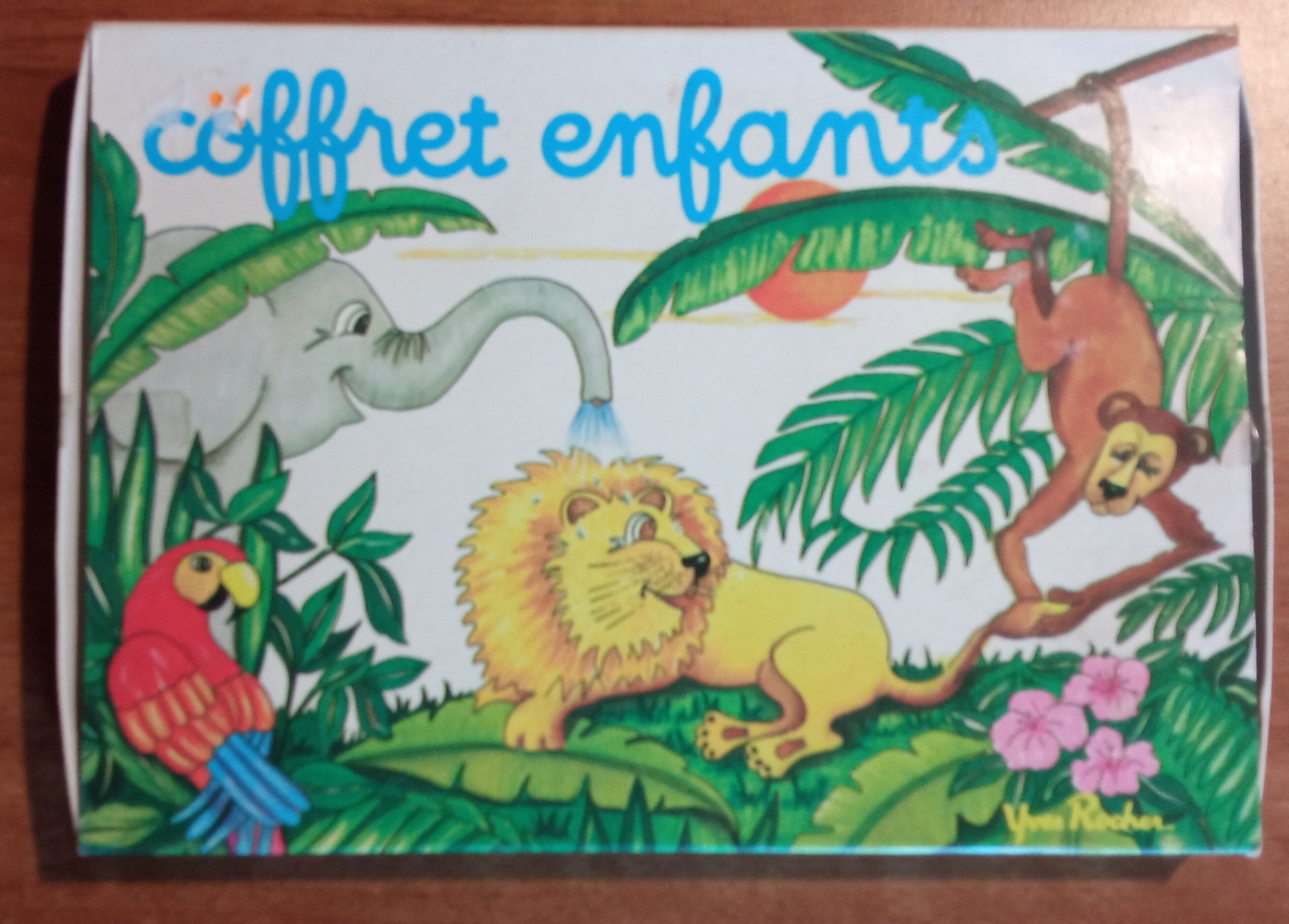 Coffret collector yves rochers vintage